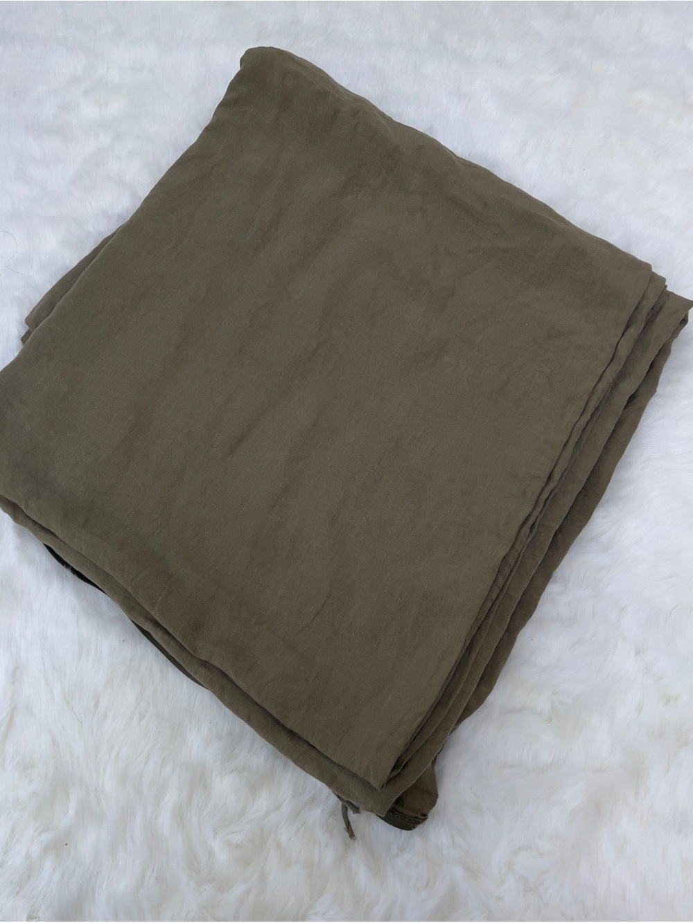 Silk&Snow 100% European Flax Linen Duvet Cover Queen made in Portugal